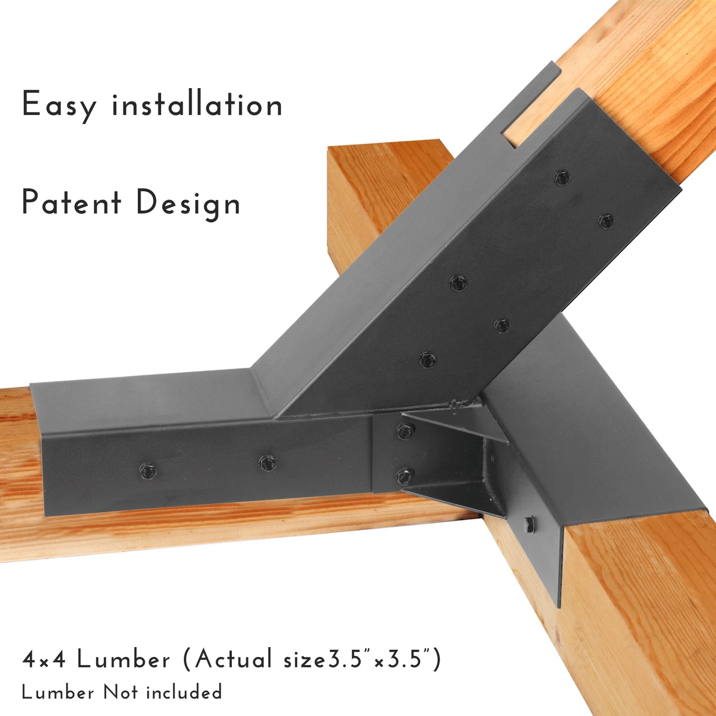 Hammock Stand Kit for 4X4 Wood Posts