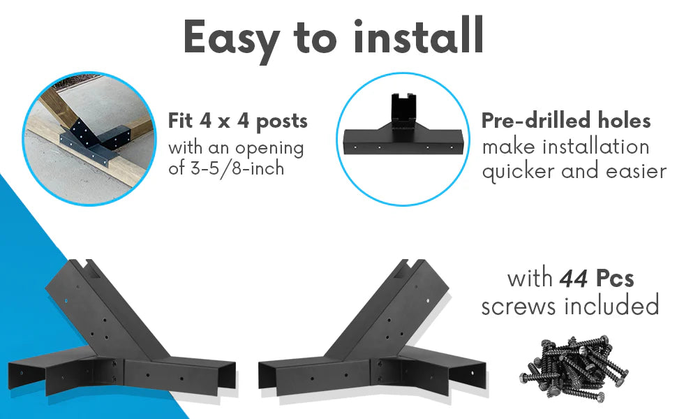 Hammock Stand Kit for 4X4 Wood Posts