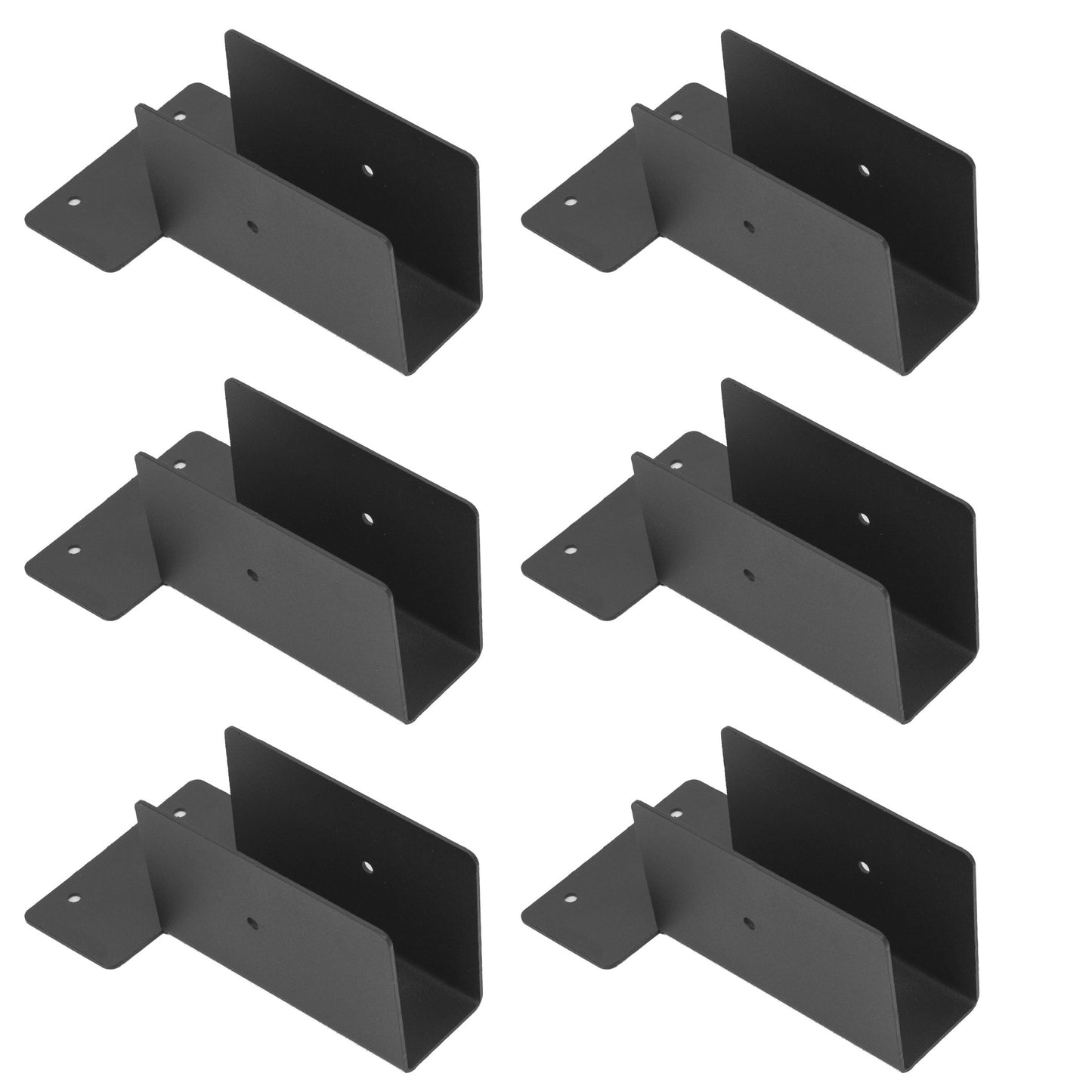 Pergola Bracket for 2x4 Wood Posts - Pack of 6