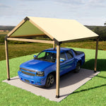 30° Single Pergola Kit for 4x4 Wood Posts