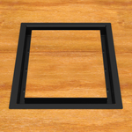 8X8 Inches Drop-in Aria Vent Style Floor-Matching, Floor Vent Cover