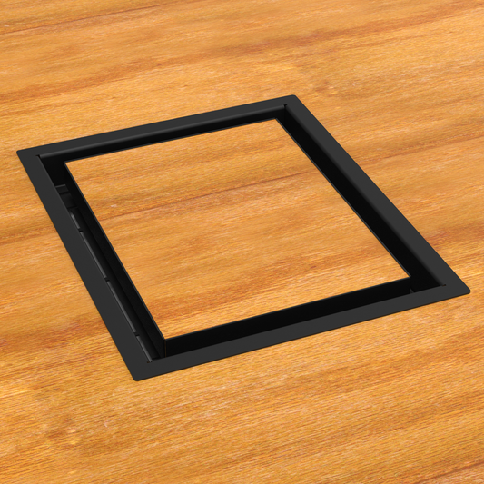 8X10 Inches Drop-in Aria Vent Style Floor-Matching, Floor Vent Cover