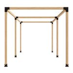 Double Pergola Kit for 4x4 Wood Posts