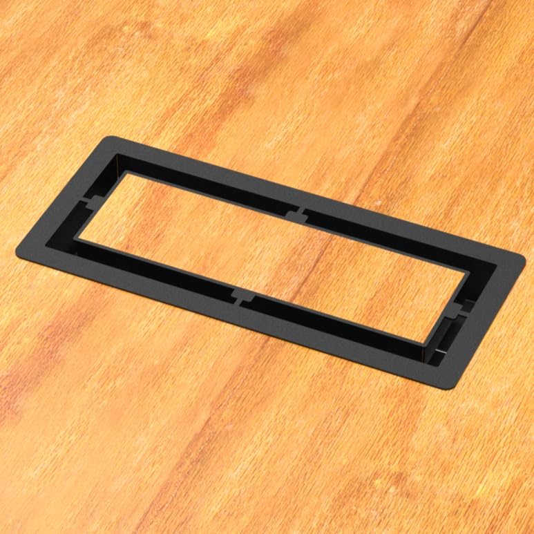 4X10 Inches (ON Model) Drop-in Aria Vent Style Floor-Matching, Floor Vent Cover