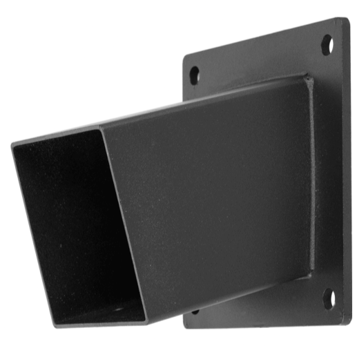 15° Pergola Wall Mount Bracket for 4x4 Wood Posts