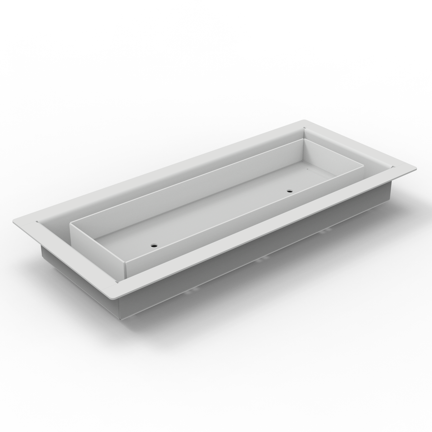 4X12 Inches Drop-in Aria Vent Style Floor-Matching, Floor Vent Cover