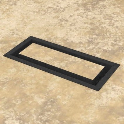 4X12 Inches Drop-in Aria Vent Style Floor-Matching, Floor Vent Cover